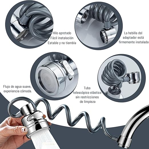 Extensor Universal Ajustable de Canilla