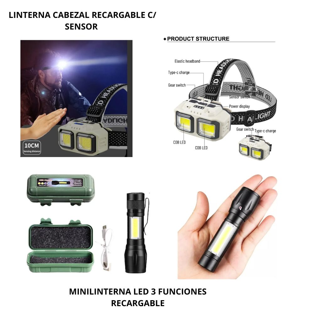 Kit Lint p/cabeza con sensor + Minilint