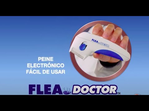 Flea Doctor peine el&eacute;ctrico antipulgas